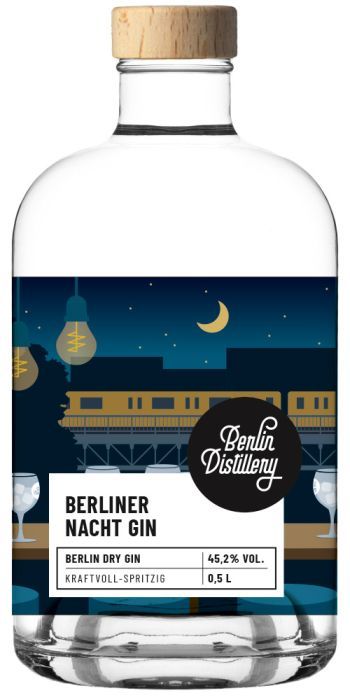 Berlin Distillery Berliner Nacht Gin Mini
