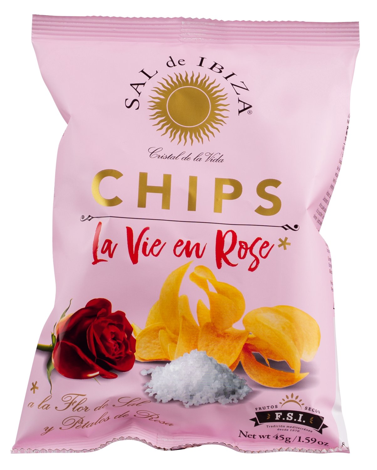 Sal de Ibiza Chips La vie en rose