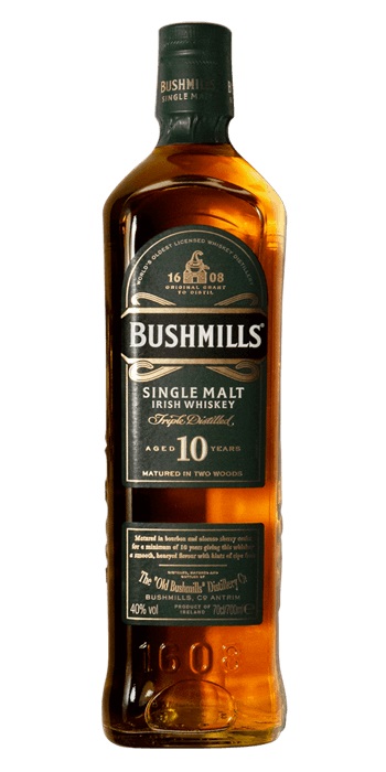 Bushmills 10 Jahre Single Malt Whisky aus Irland