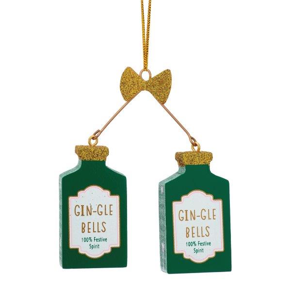 Gin-Gle Bells Christmas Cheer Ornament