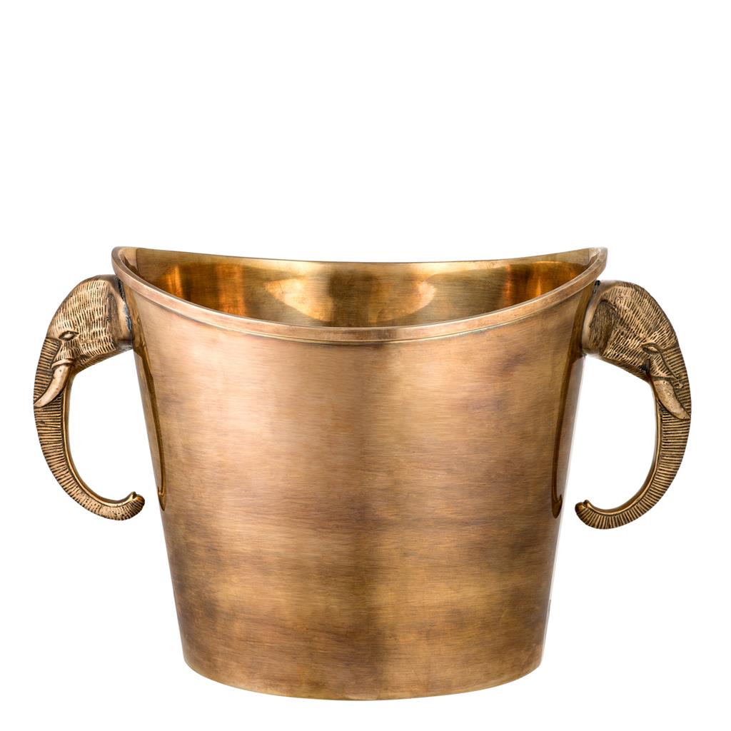 Weinkühler Maharaja Vintage Brass