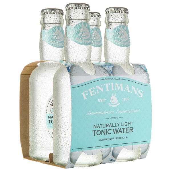 Fentimans Dry Tonic Water 4 x 200ml