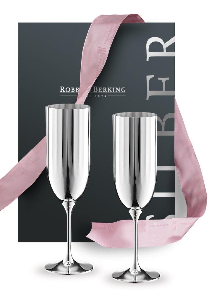 Robbe & Berking Belvedere Champagner Geschenkset 2-tlg.