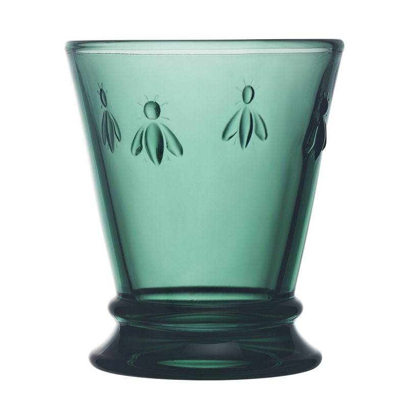 Abeille Wasserglas Smaragdgrün