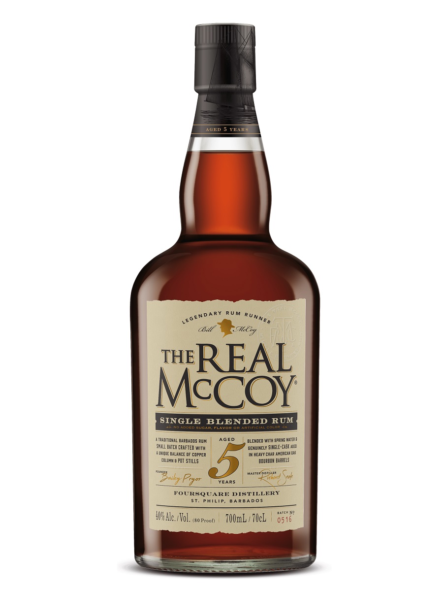 The Real McCoy Single Blended Rum 5 years