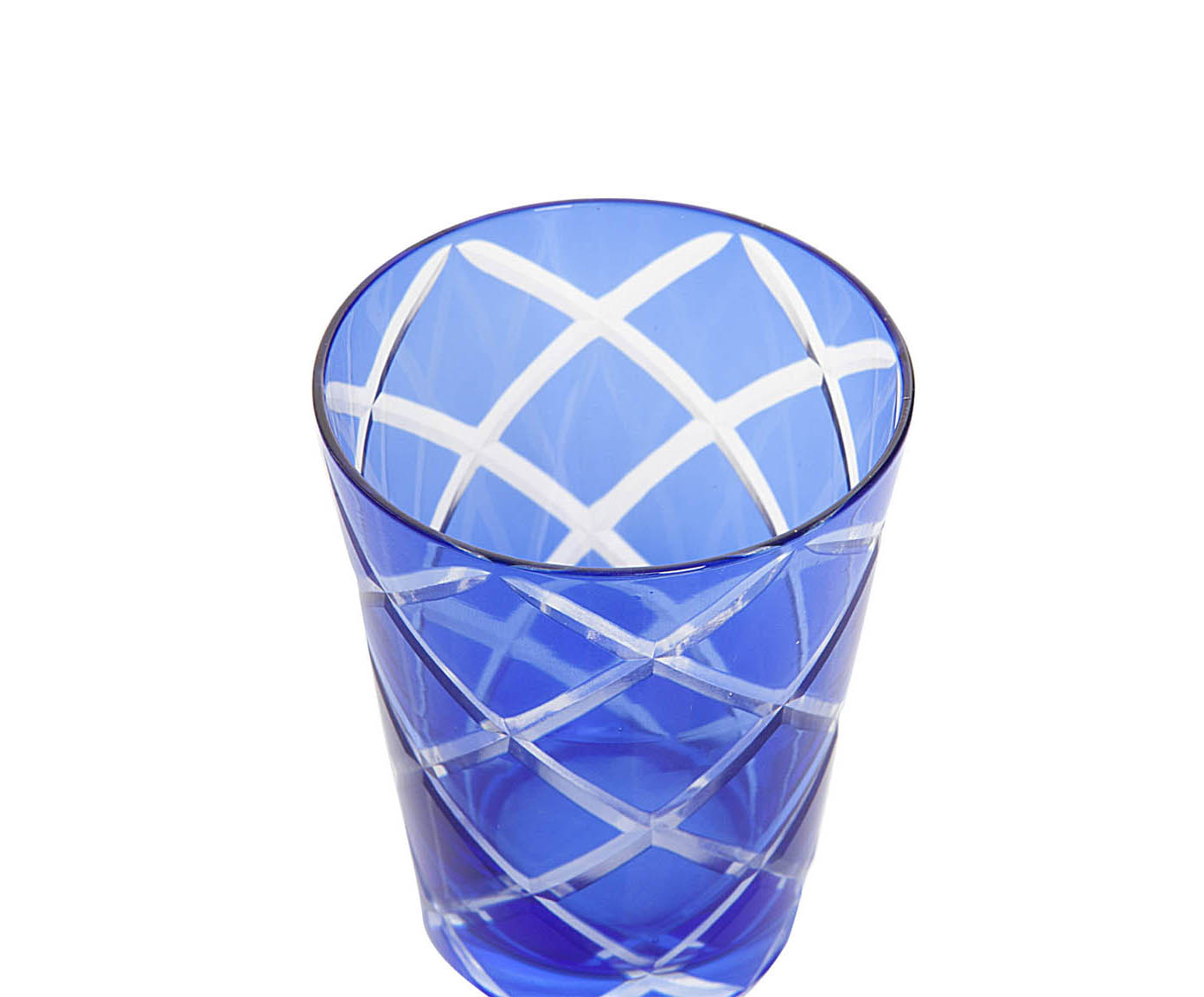 Kristallgläser Dio Blau, 0,23l 6er Set