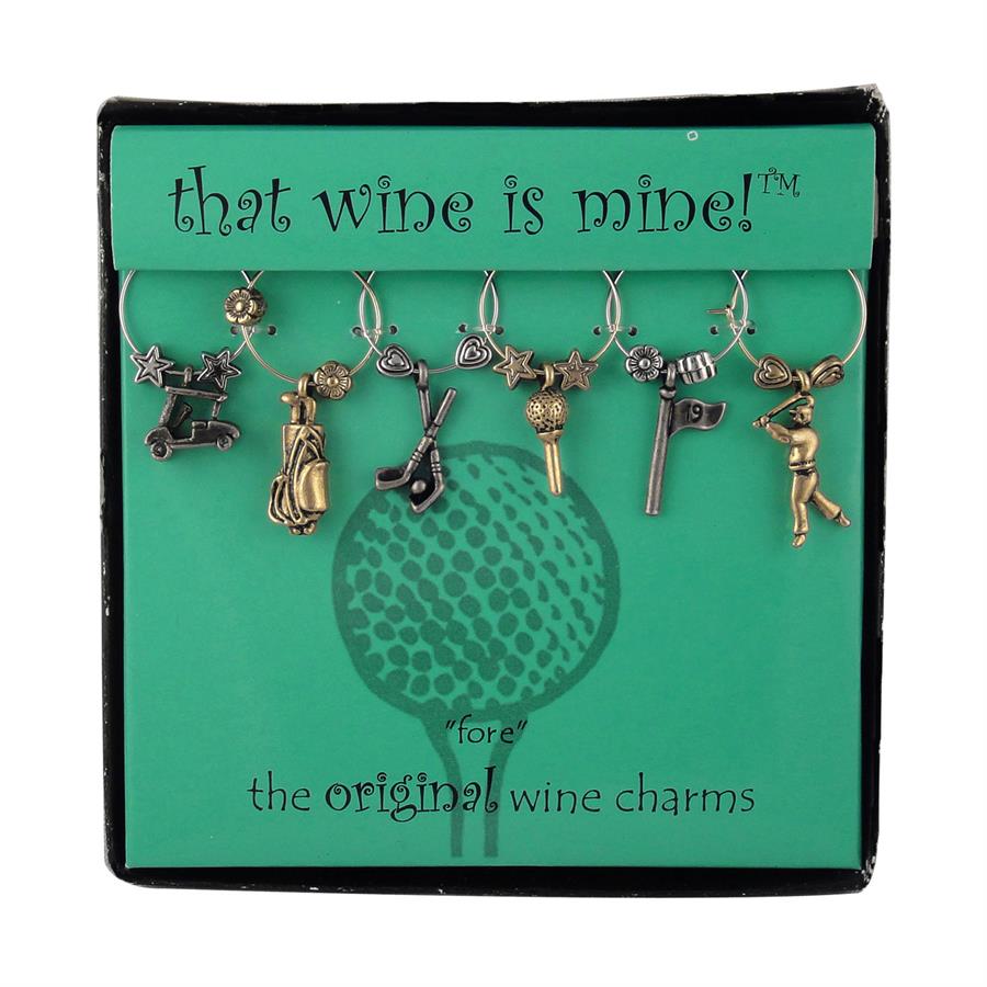 That Wine is Mine Fore Wine Charms