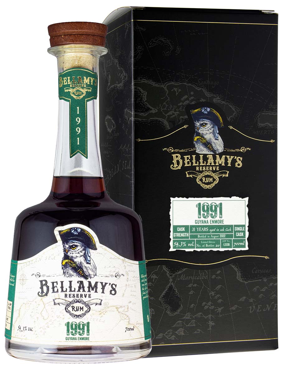Bellamy's Reserve Rum 1991 Guyana 31YO