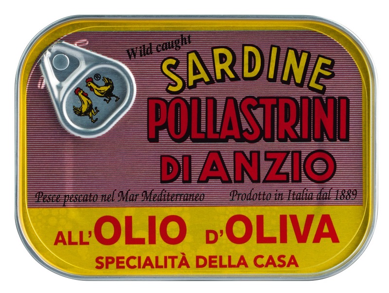 Sardine all'olio d'oliva