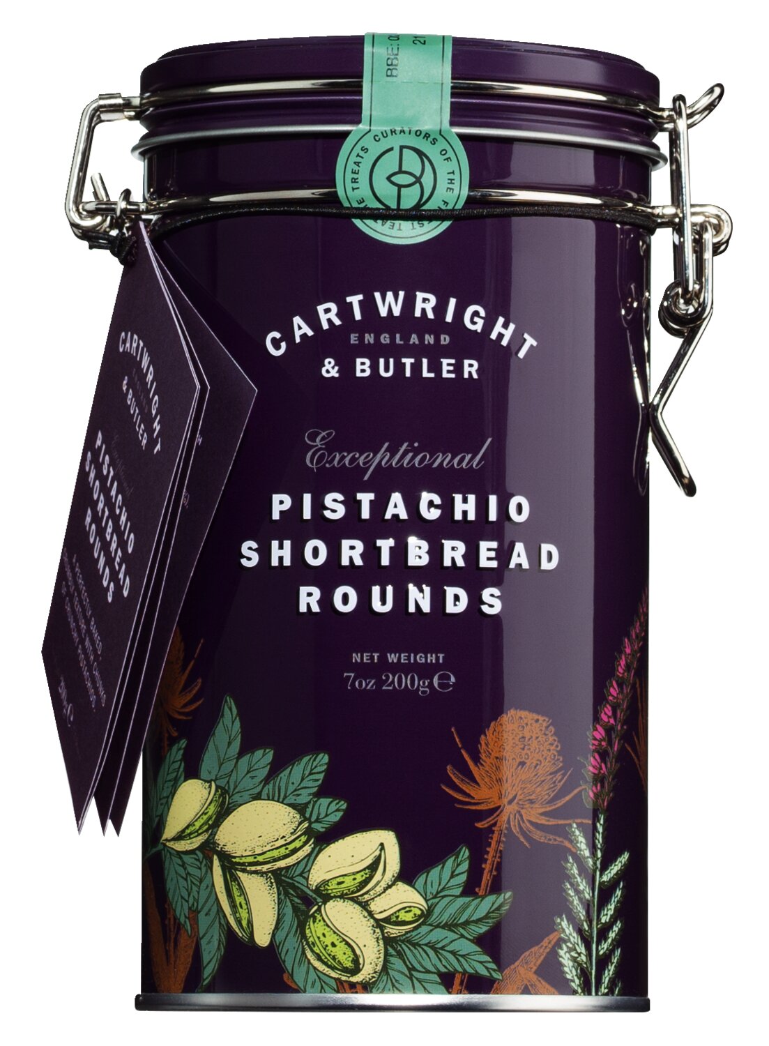 Cartwright & Butler Pistachio Shortbread Rounds